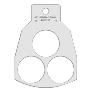 Eddie Carousel Tray 42mm 3 Circles (12 pack) - AT729 - 1