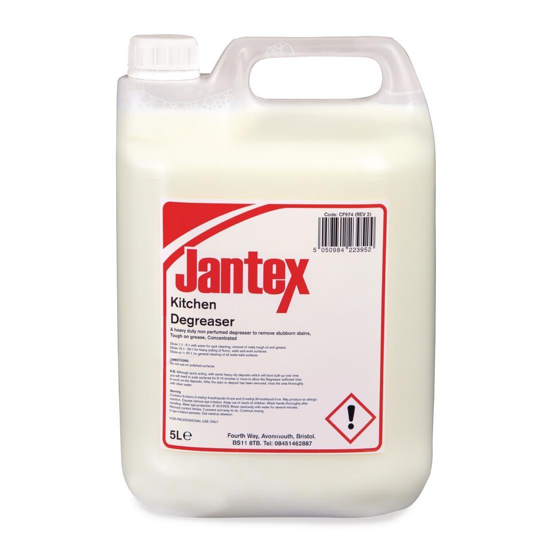 Jantex Kitchen Degreaser Concentrate - 5 Litre - CF974 ** - 1