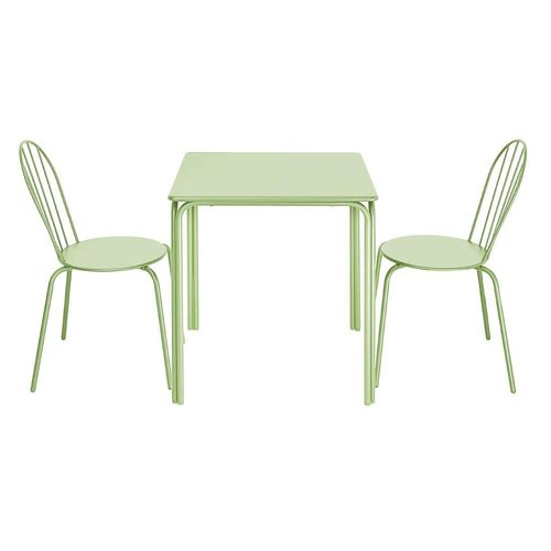 Bolero Adeline Side Chair Light Green (4 Pack) - HZ363 - 4