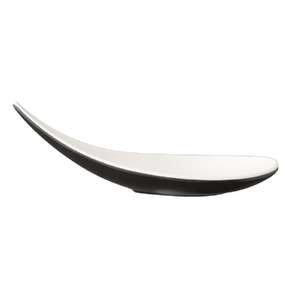 APS Boat Canape Spoon 145mm White and Black - Each - CN078 - 1