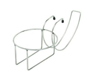 Chrome Plated Table Edge Bucket Holder - TIBH - 1