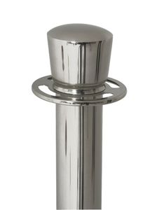 Genware Stainless Steel Barrier Post (Pack of 2) - BP-RPE - 3