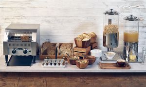 Genware Acacia Wood Box/ Riser 15cm - RSR-W1515 - 3