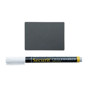 20 Price Tags A8 + 1 White Chalkmarker - TAG-A8-WT - 1