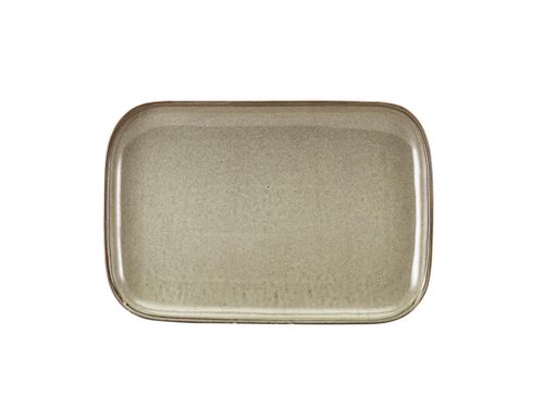 Terra Porcelain Grey Rectangular Plate 34.5 x 23.5cm (Pack of 6) - RP-PG34 - 2