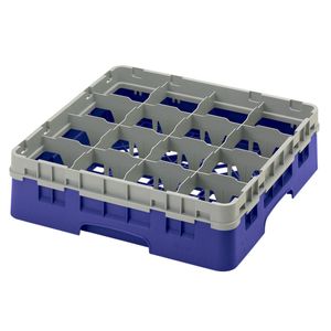 Cambro H92mm Navy 16 Compartment Camrack - 1