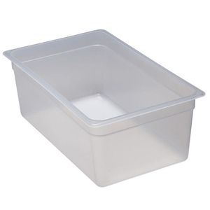 Cambro 200mm Deep 1/1 Translucent Polypropylene GN Pan - 1