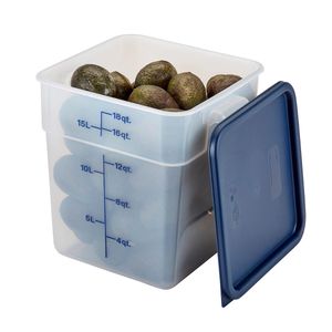 Cambro 17.2L Translucent CamSquare - 3