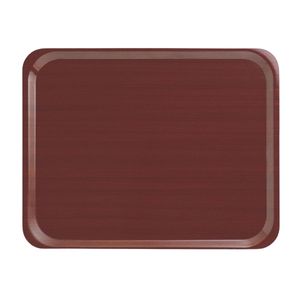 Cambro Mahogany Capri Tray 360x460mm - 1