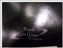 Luna Stoneware Black Square Plate 18cm/ 7 (Pack of 6) - B2772 - 13