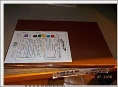 GenWare Brown Low Density Chopping Board 18 x 12 x 0.5 - BR1812 - 3