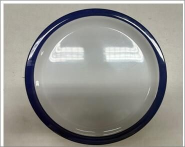 GenWare Melamine Blue Band Plate 22.5cm/ 9 (Pack of 12) - MEL9PL-BLB - 3