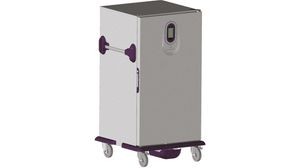Bourgeat Satellite 4g - Temperature Controlled Cabinet Gn 1/1 530 Mm Entry - Gn 15 - Hot - Stainless Steel Door - Without Humidification - 12829-24 - 1