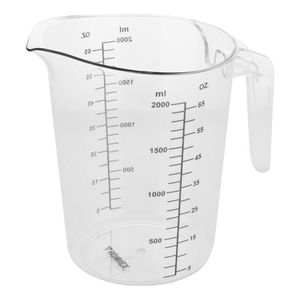 Sunnex Stackable Measuring Jug 2.0Ltr Clear Pc - PCJ20 - 1