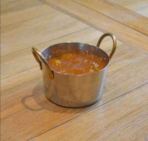 Charlotte Sauce Pan With Handles - Ss - Gold Handles - 14Cm - CMH24 - 3