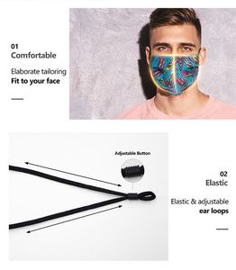 Custom Branded Double-Ply Custom Fabric Face Mask - C5924 - 3