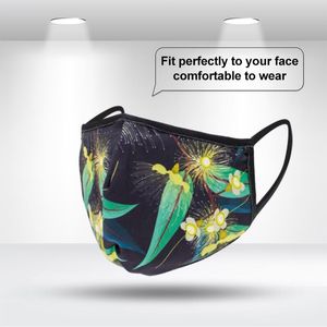 Custom Branded 3D Fabric Face Mask - C5775 - 1