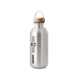 Custom Branded Steel Water Bottle - Black + Blum - C5860 - 1
