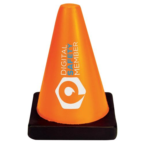 Custom Branded Stress Traffic Cone - S0467 - 1