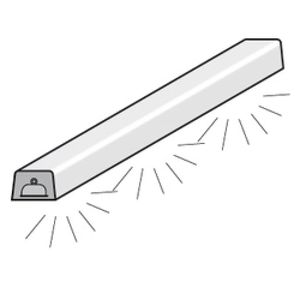 Diamond DPA/RE18 Element Neon Lighting Ceiling Display, 0.03kW - DPA-RE18 - 1
