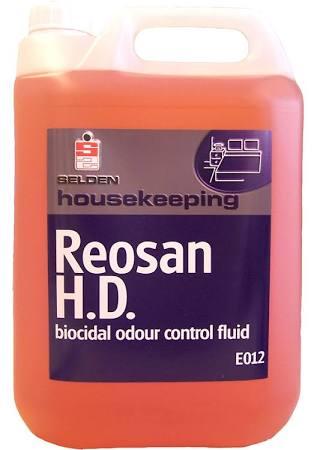 Selden Reosan Heavy Duty Biocidal Odour Control Fluid - Pack of 4 x 5 Litre - E012 - 1