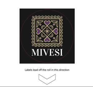 10,000 x Mivesi Stickers - Custom Branded Stickers - MIVESI-STICKERS - 1