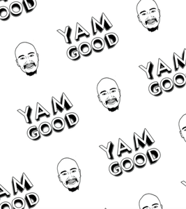 1,000 x Yam Good Custom Printed Greaseproof Paper Sheets - 1