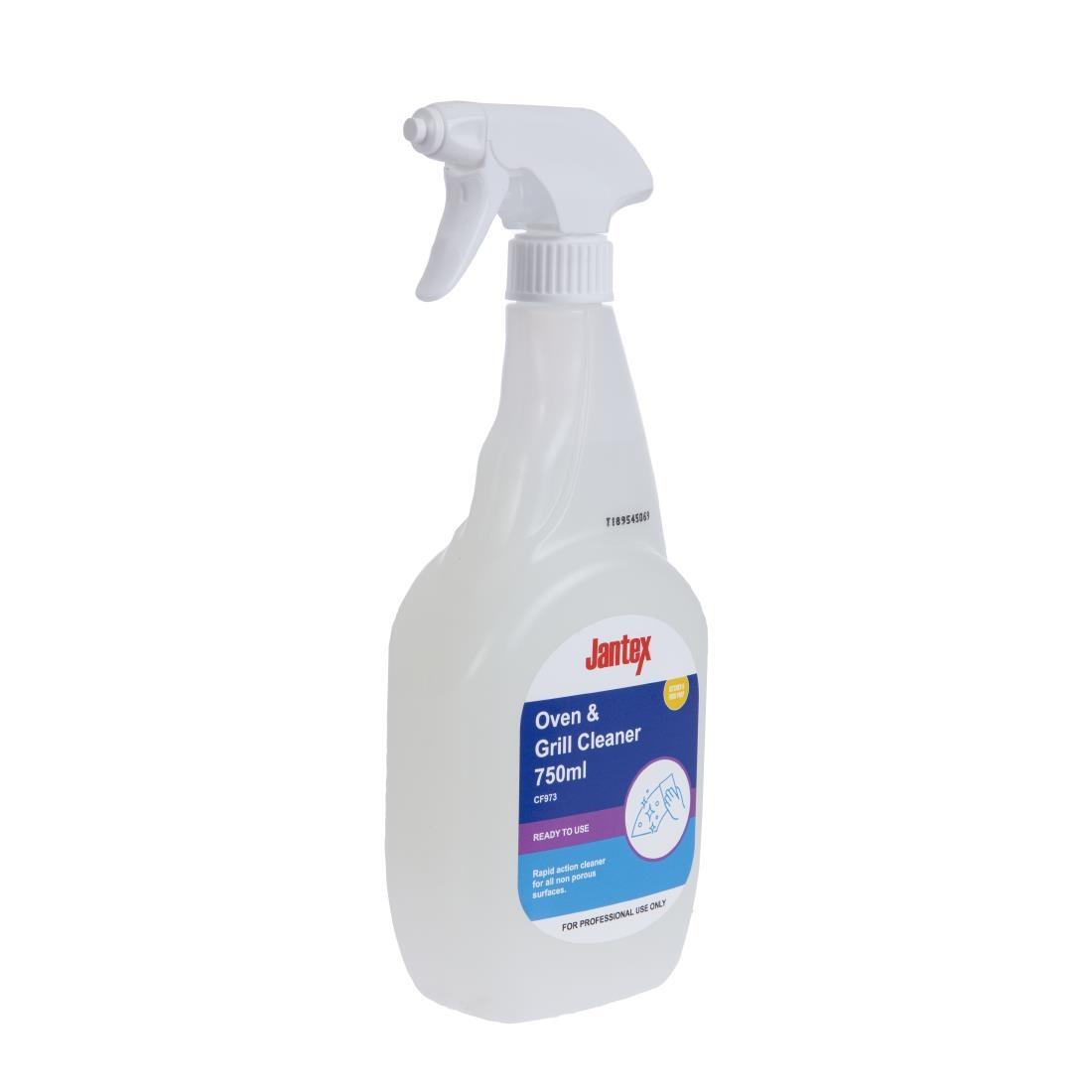 Jantex Grill and Oven Cleaner Ready To Use 750ml - CF973  - 2