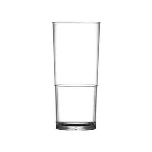 BBP Polycarbonate Hi Ball In2Stax Glasses Pint (Pack of 48) - DC419  - 1