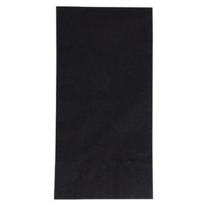 Duni Dinner Napkin Black 40x40cm 3ply 1/8 Fold (Pack of 1000) - GJ119  - 1