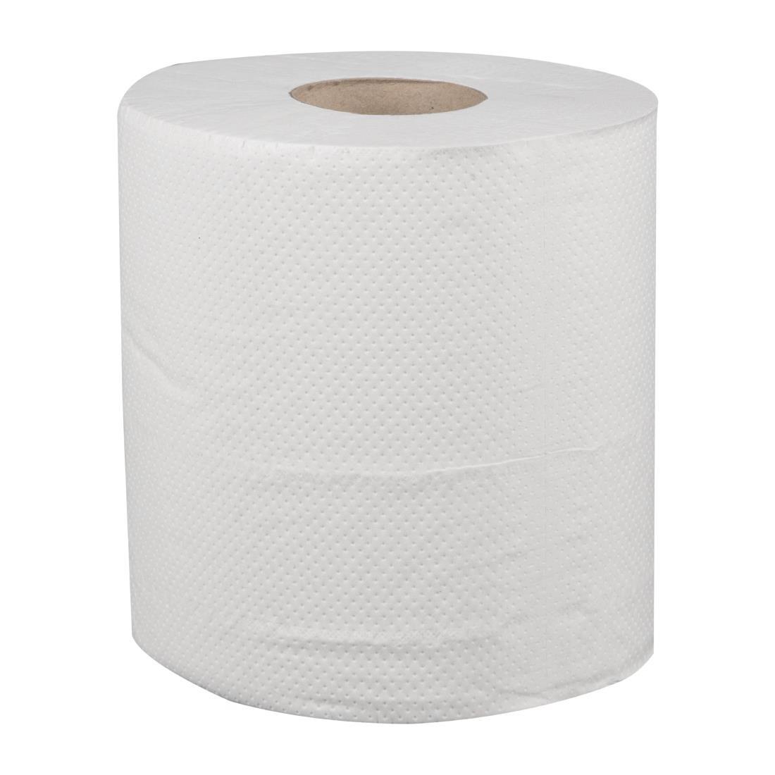 - DL920 Pack of 6 Jantex Centrefeed White Rolls 2ply 