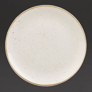 Churchill Stonecast Deep Coupe Plates Barley White 280mm (Pack of 12) - DS497  - 1