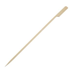 Fiesta Compostable Bamboo Paddle Skewers 240mm (Pack of 100) - DB498  - 1