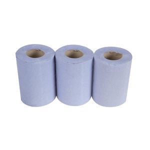 Jantex Blue Mini Centrefeed Rolls 1ply (Pack of 12) - GD728  - 1