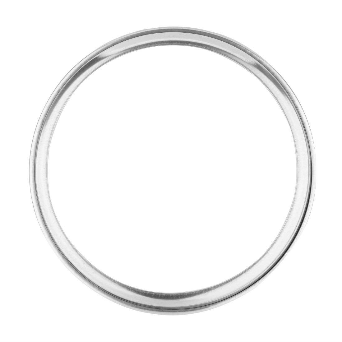 Vogue Aluminium Plate Ring - E892  - 3
