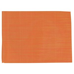 APS PVC Placemat Orange (Pack of 6) - GJ993  - 1