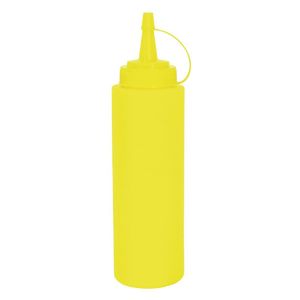 Vogue Yellow Squeeze Sauce Bottle 35oz - W834  - 1
