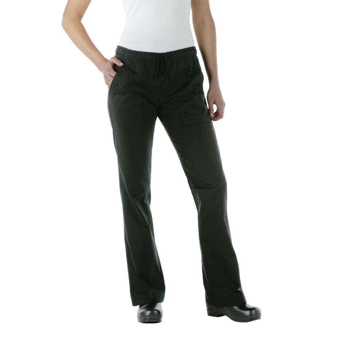 Chef Works Womens Executive Chef Trousers Black XS - A431-XS  - 1