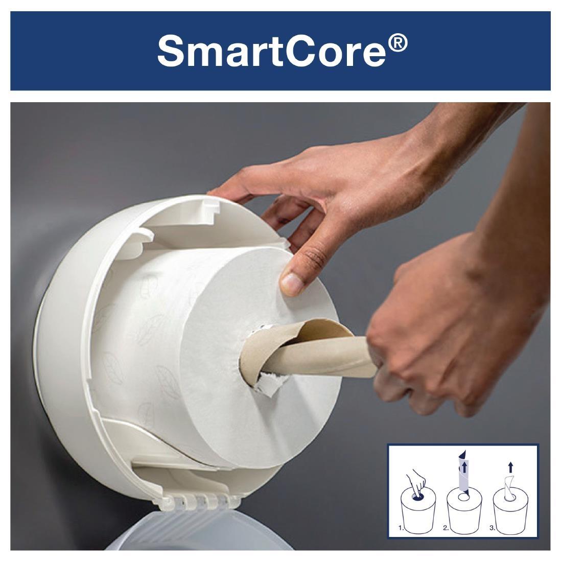 Tork SmartOne Mini Toilet Roll Dispenser White - FA701  - 6