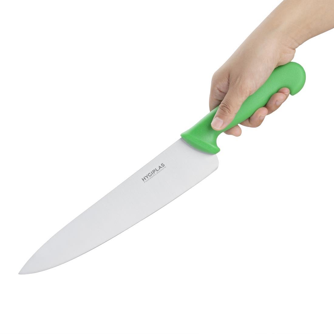 Hygiplas Chef Knife Green 25.5cm - C868  - 2