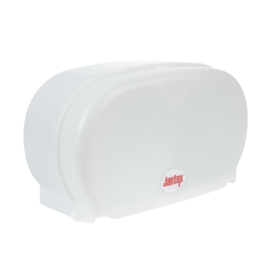 Jantex Micro Twin Toilet Roll Dispenser - GL062  - 1