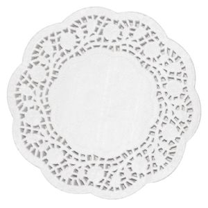 Fiesta Round Paper Doilies 300mm (Pack of 250) - CE993  - 1