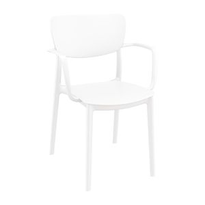 Lisa Arm Chair White - FS558  - 1