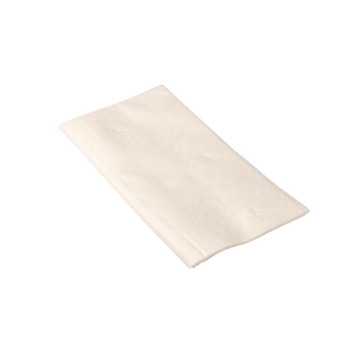 Fiesta Recyclable Dinner Napkin White 40x40cm 2ply 1/8 Fold (Pack of 250) - CM565  - 4