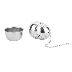 Olympia Oval Stainless Steel Tea Strainer 40(Ø) x 55(H)mm - DF898  - 2