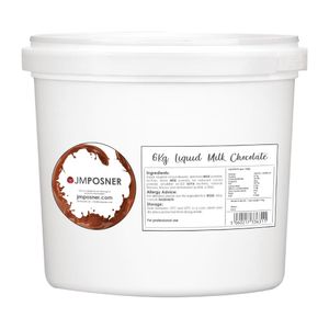 JM Posner Liquid Milk Chocolate Mix 6kg - FD087  - 1