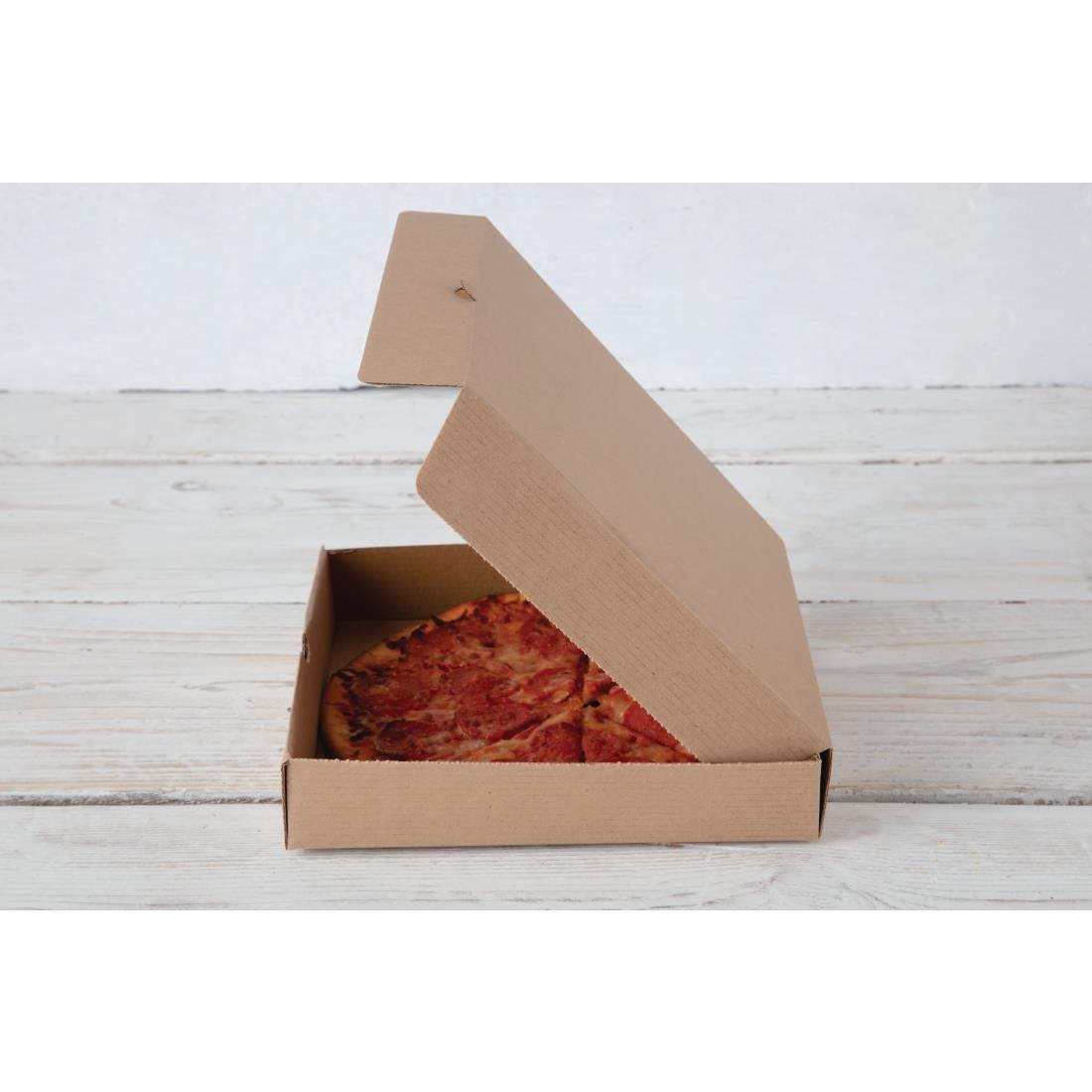 Fiesta Compostable Plain Pizza Boxes 9" (Pack of 100) - DC723  - 6