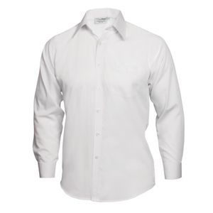 Chef Works Unisex Long Sleeve Shirt White M - A730-M  - 2