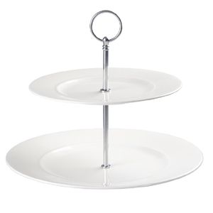 Churchill Alchemy 2 Tier Plate Tower (Pack of 2) - DK998  - 1