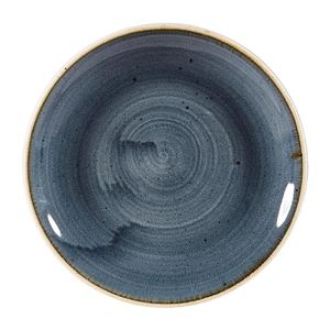 Churchill Stonecast Coupe Plates Blueberry 165mm (Pack of 12) - DW353  - 1